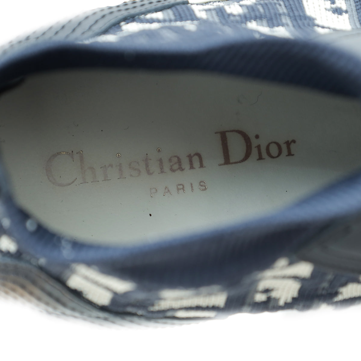 Christian Dior Bicolor Oblique Walk'N'Dior Sneakers 39