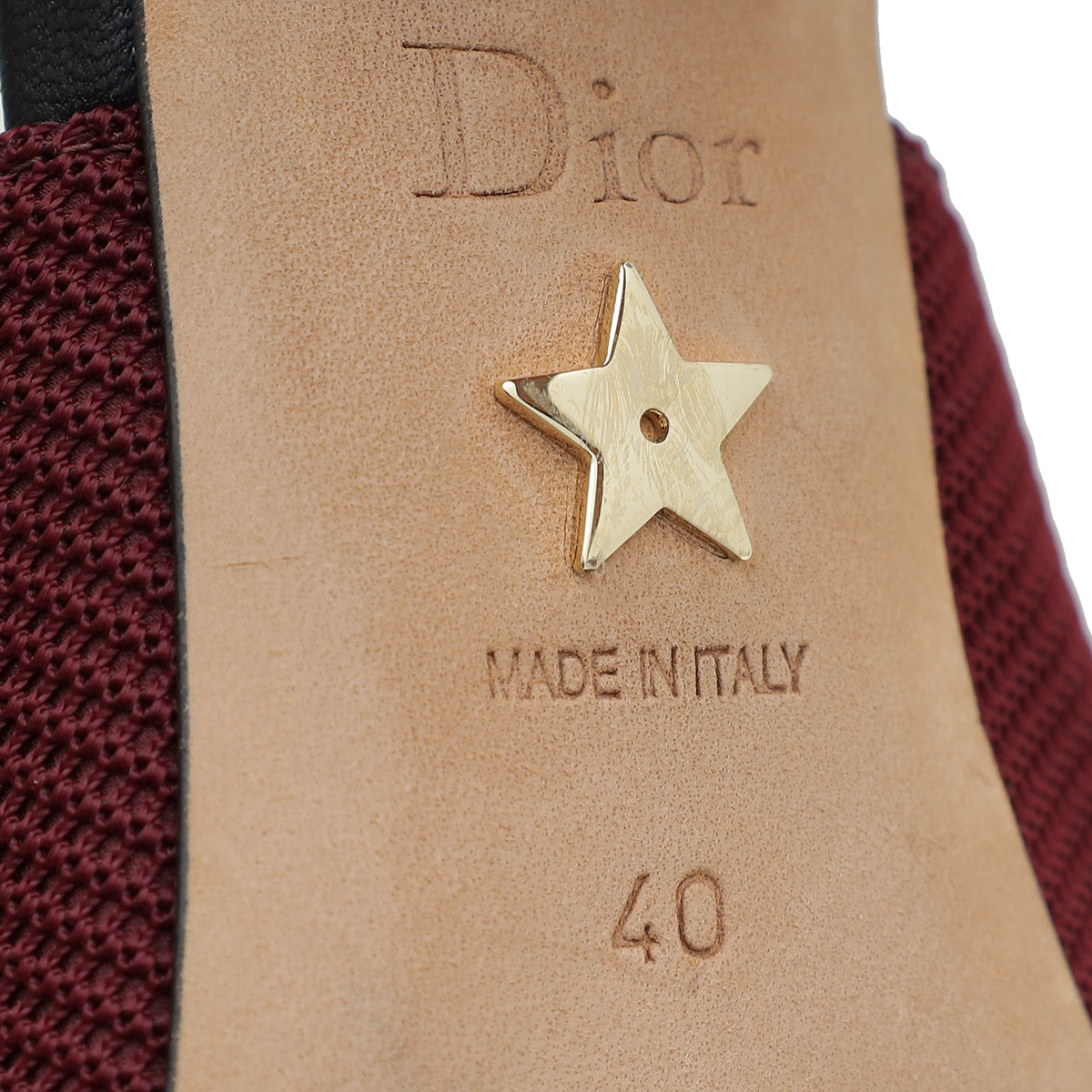 Christian Dior Bicolor J'Adior Technical Fabric Slingback Pump 40
