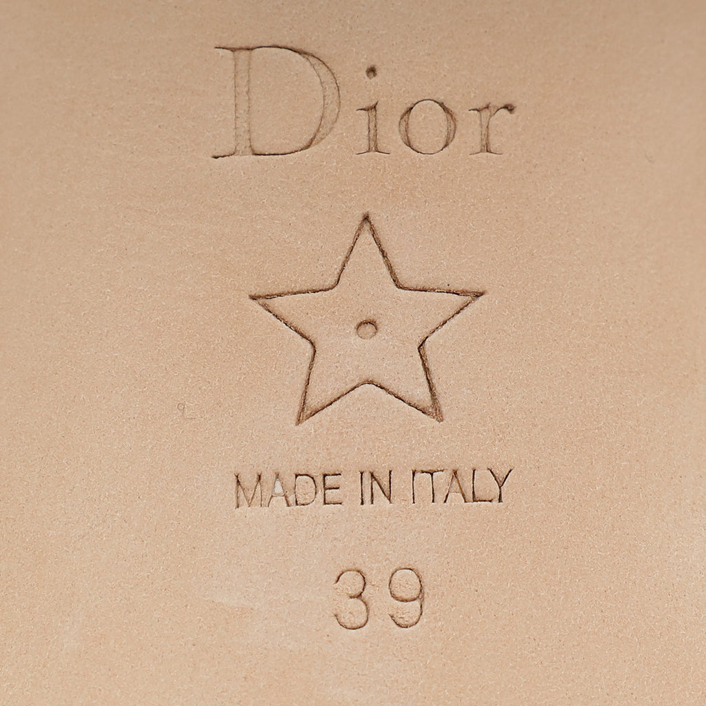 Christian Dior Multicolor Dway Embroidered Mules 39