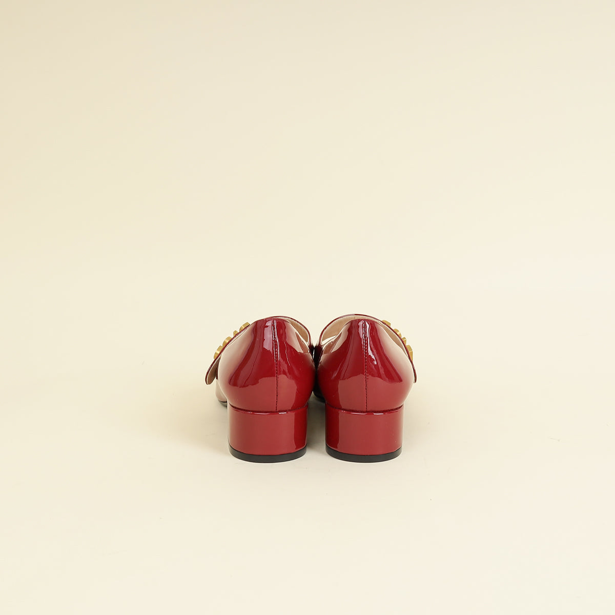 Christian Dior Red Baby-D Mary Jane Pumps 39