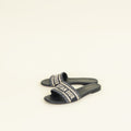 Christian Dior Navy Blue Dway Sandal 39
