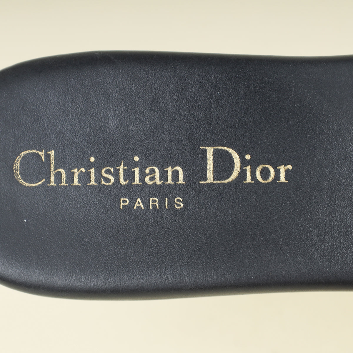 Christian Dior Navy Blue Dway Sandal 39