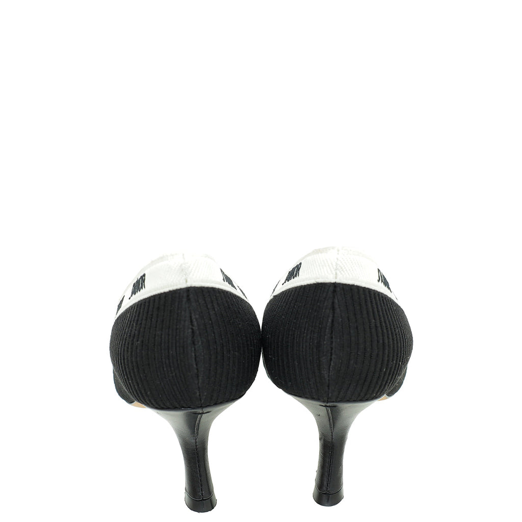 Christian Dior Black Technical Fabric J'Adior Pump 39