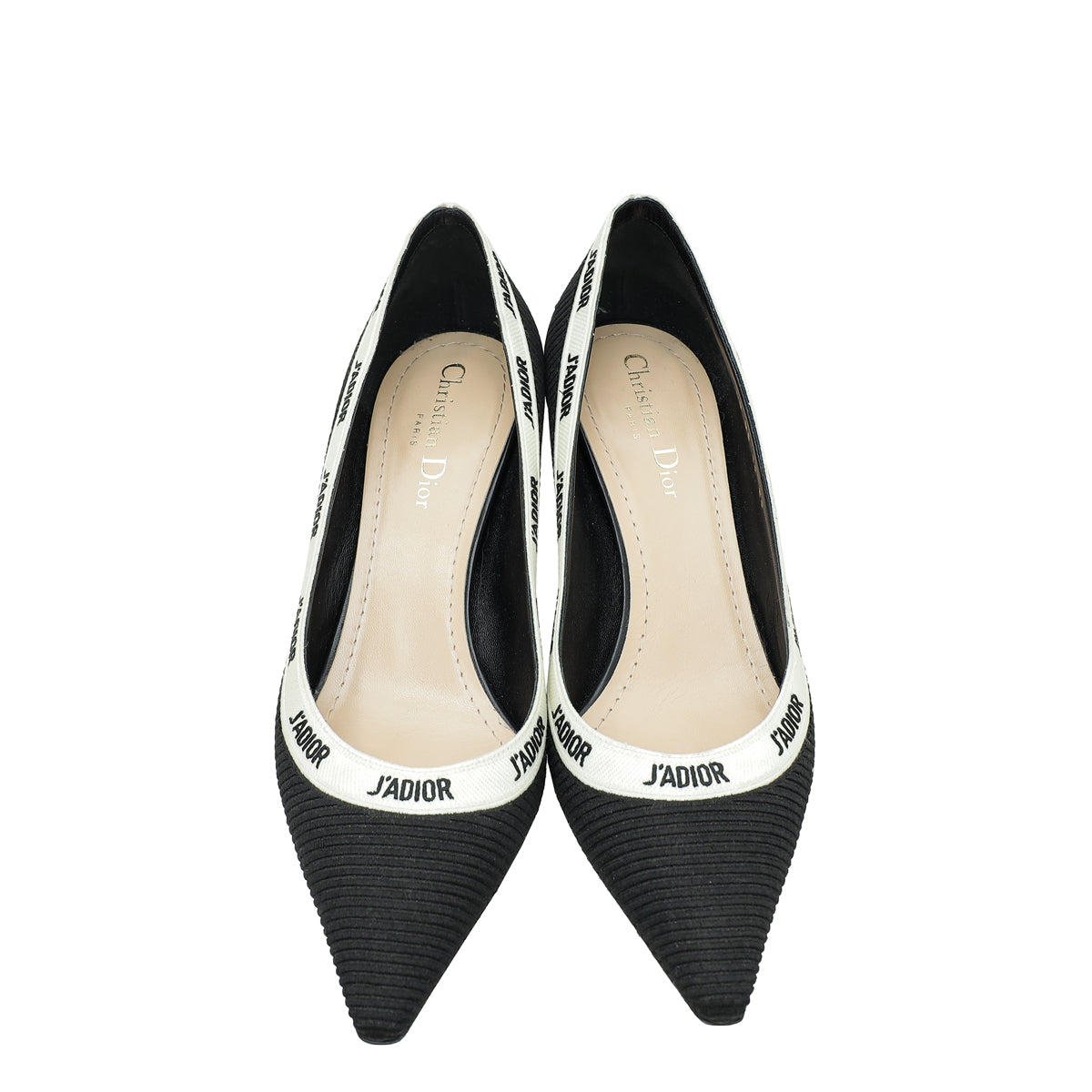 Christian Dior Black Technical Fabric J'Adior Pump 39