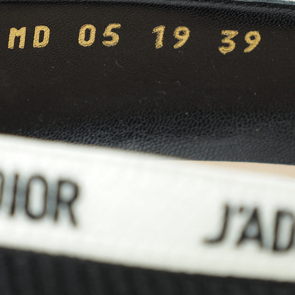 Christian Dior Black Technical Fabric J'Adior Pump 39