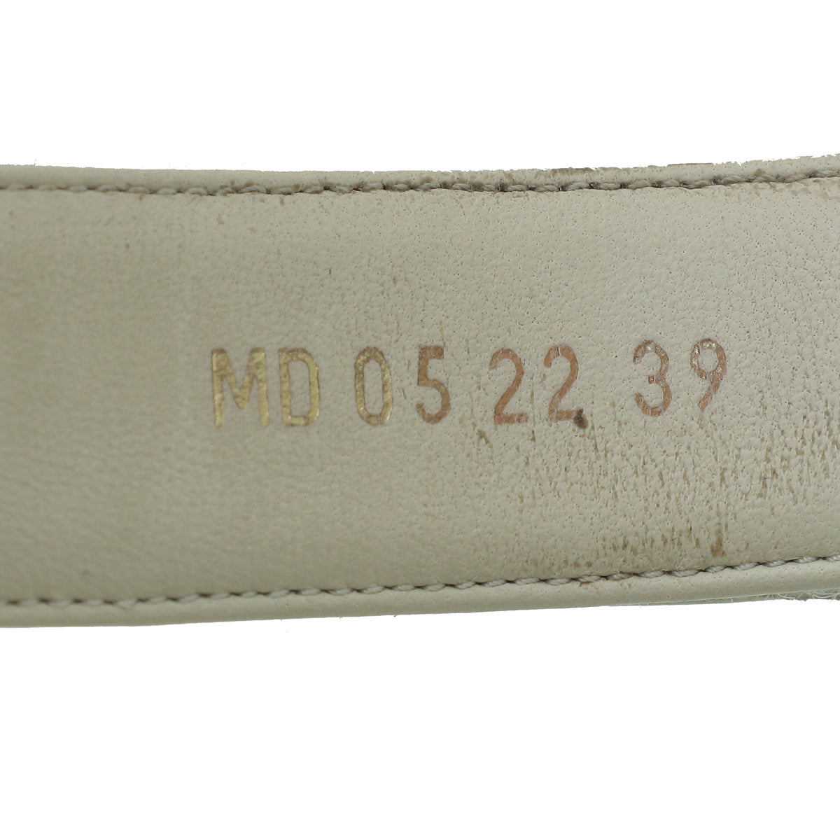 Christian Dior Cream Dioract Sandal 39