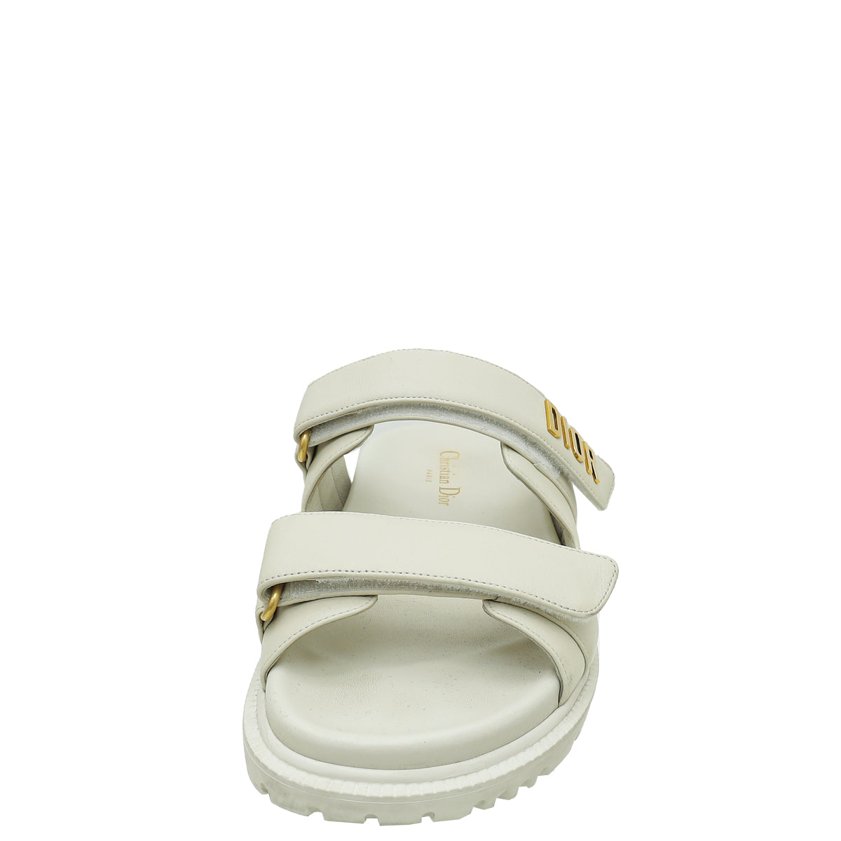 Christian Dior Cream Dioract Sandal 39