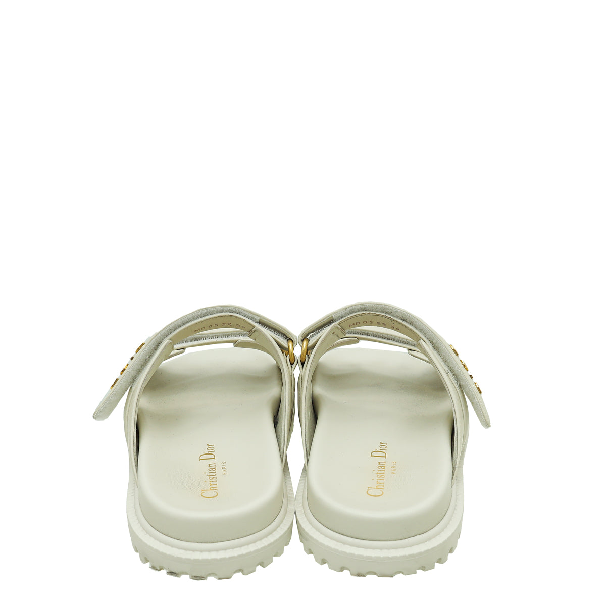 Christian Dior Cream Dioract Sandal 39