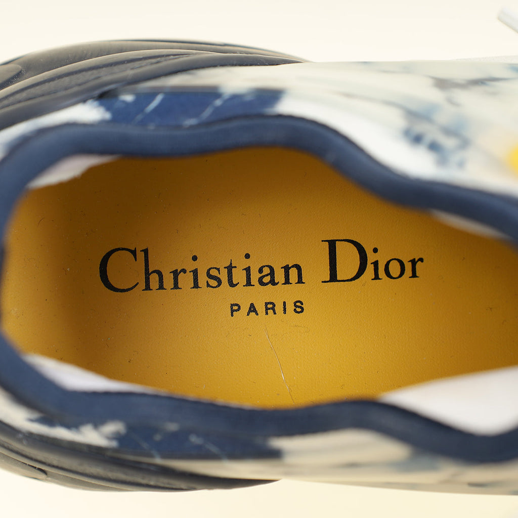 Christian Dior Bicolor Tie & Dior D Connect Sneakers 40.5