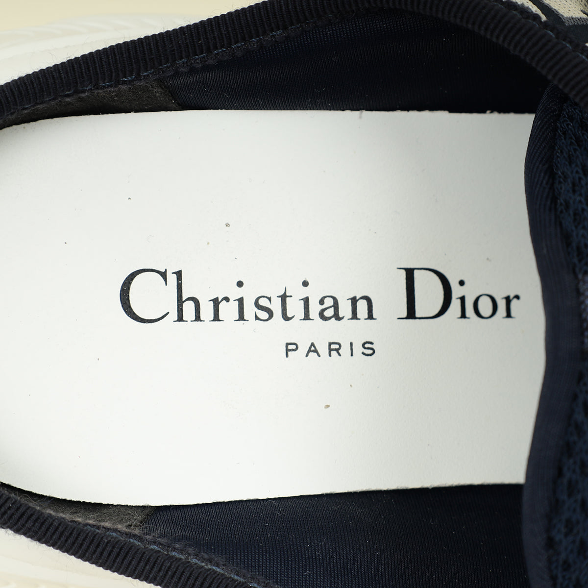 Christian Dior Bicolor Oblique D-Wander Mule 40