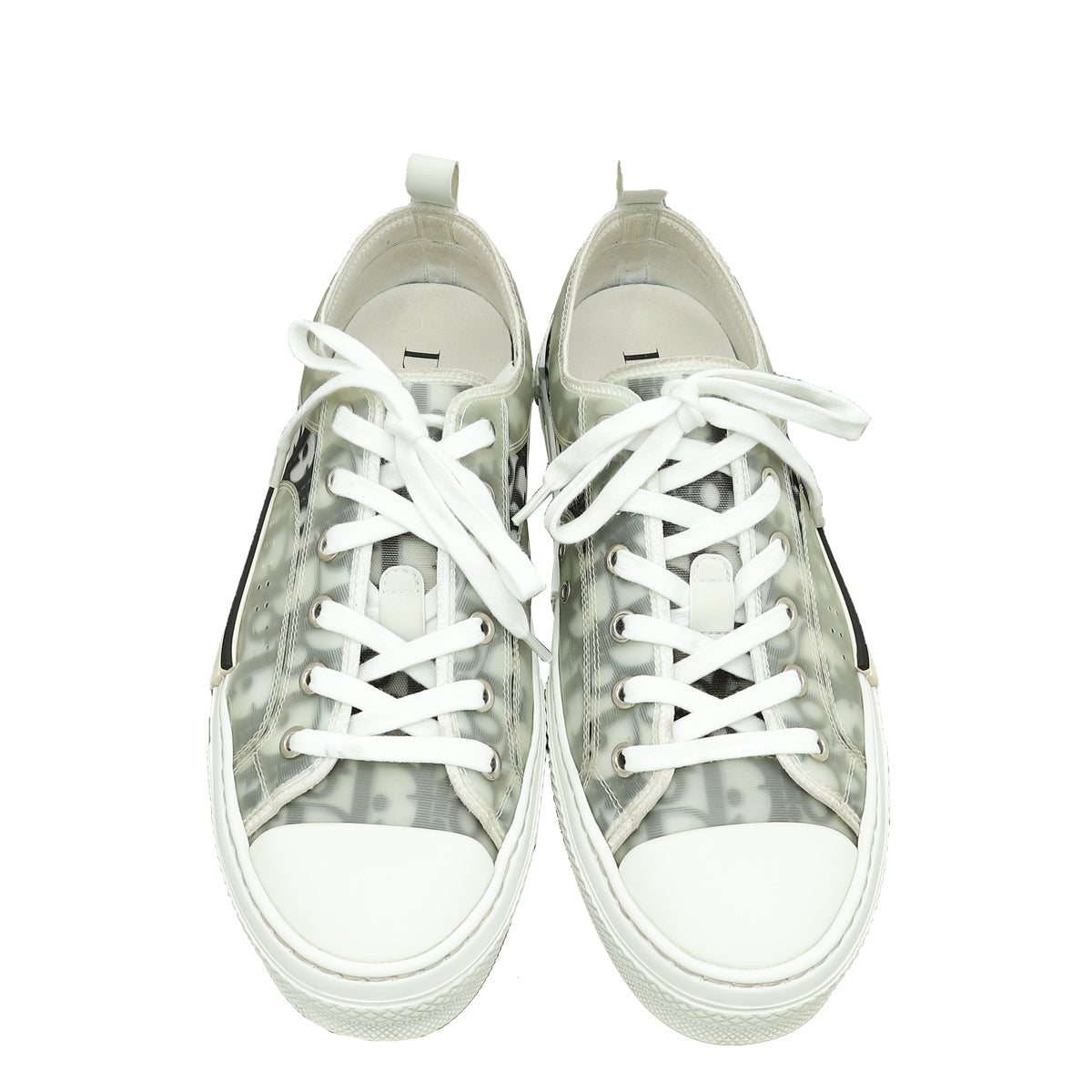 Christian Dior Bicolor Oblique B23 Low Top Sneaker 40