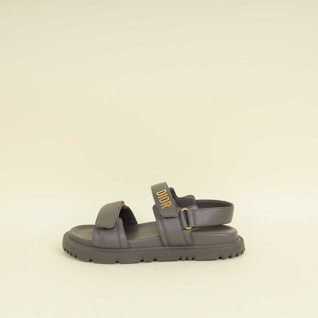 Christian Dior Grey Dioract Sandal 41.5