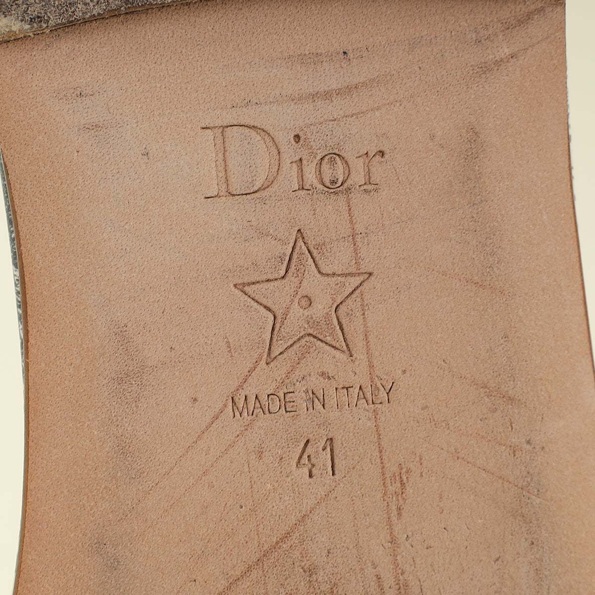 Christian Dior Bicolor D-Way Toile De Jouy Sandal 41