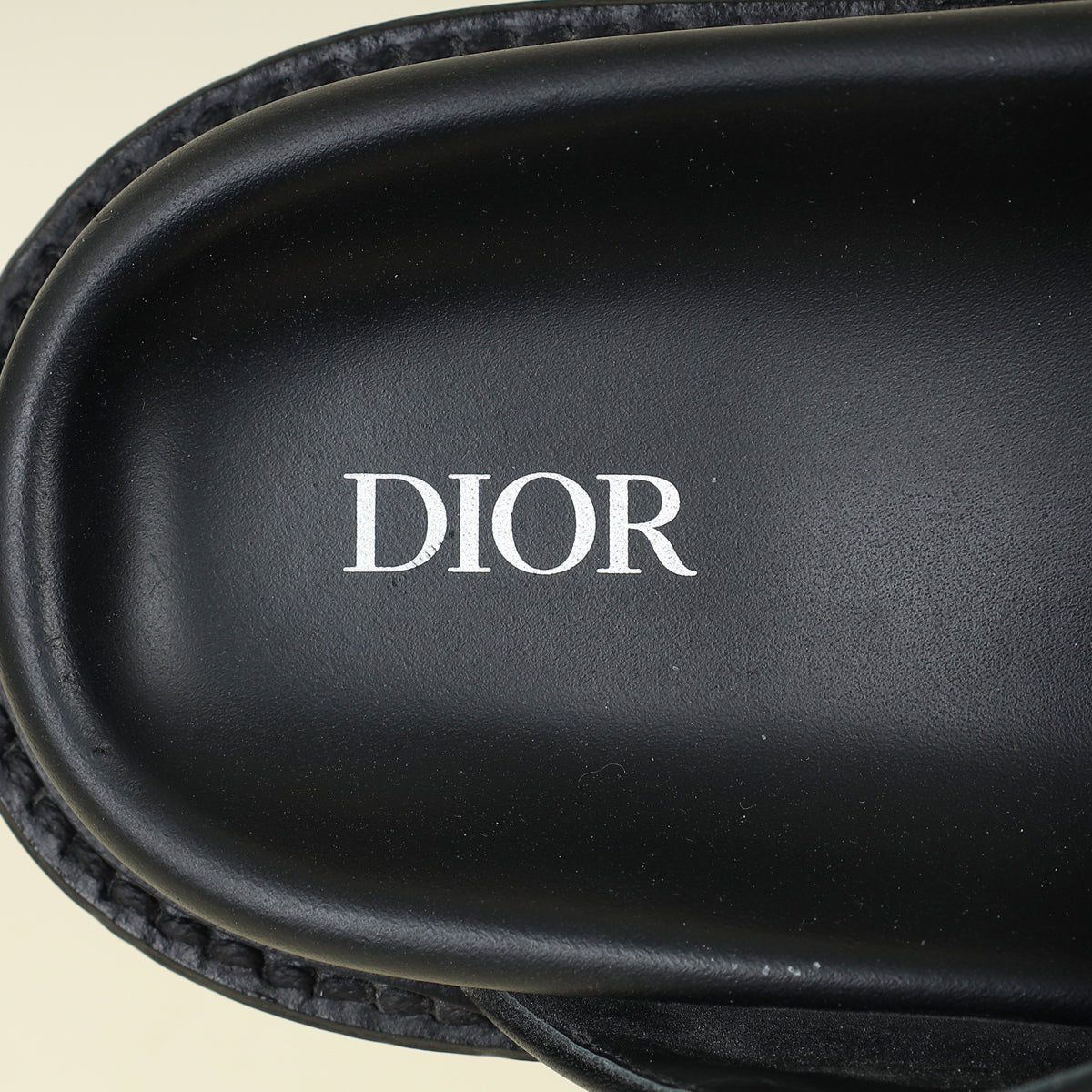Christian Dior Tricolor Oblique Aqua Sandal (For Men) 43