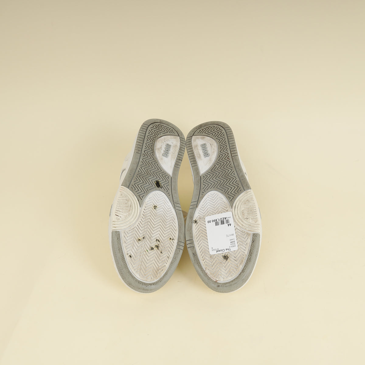Christian Dior Bicolor B27 Oblique Galaxy Sneakers 44