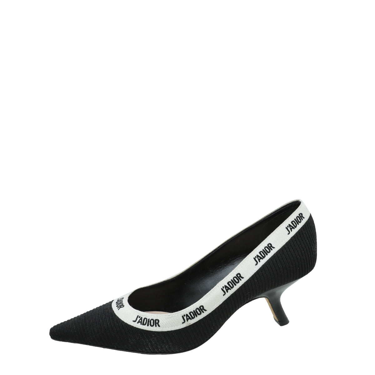 Christian Dior Black J'adior Technical Fabric Pump 37