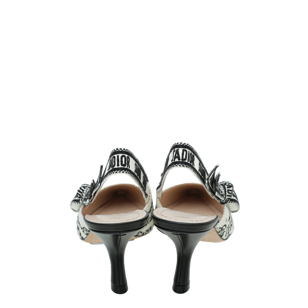 Christian Dior Bicolor J'adior Technical Dioramour Graffiti Slingback 38