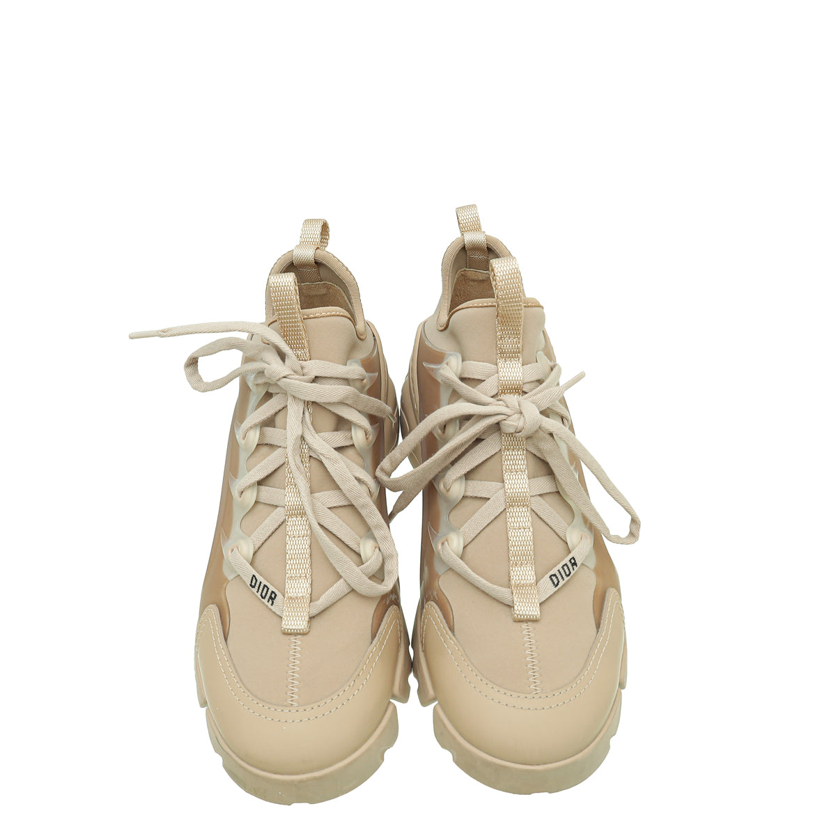 Christian Dior Nude D-Connect Technical Fabric Sneaker 35.5