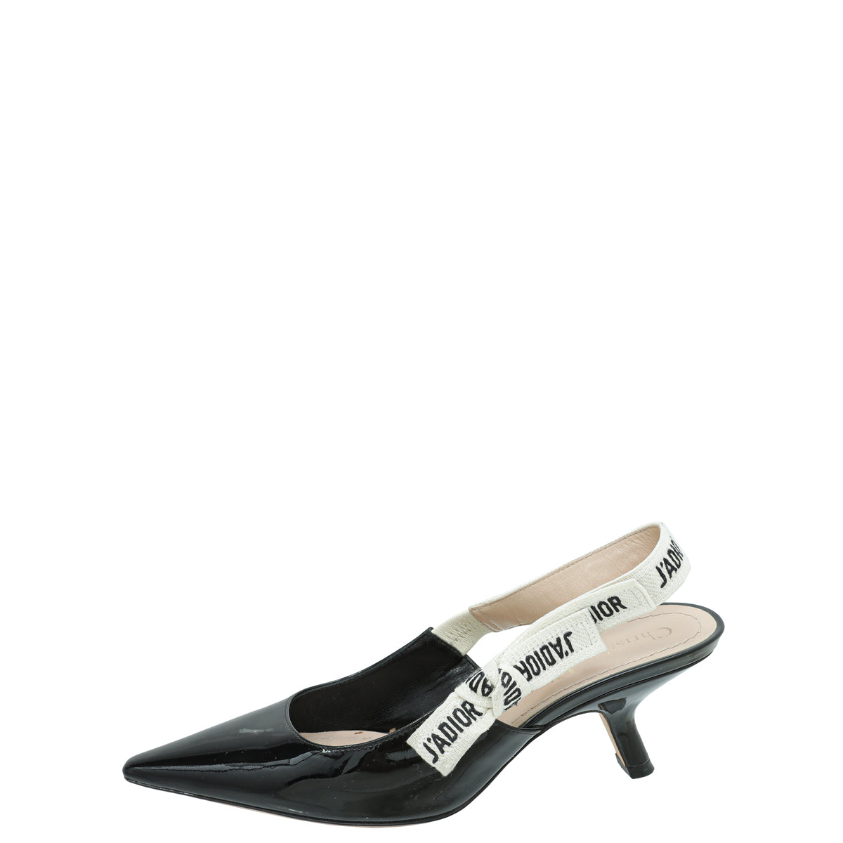 Christian Dior Black J'Adior Slingback Pumps 35