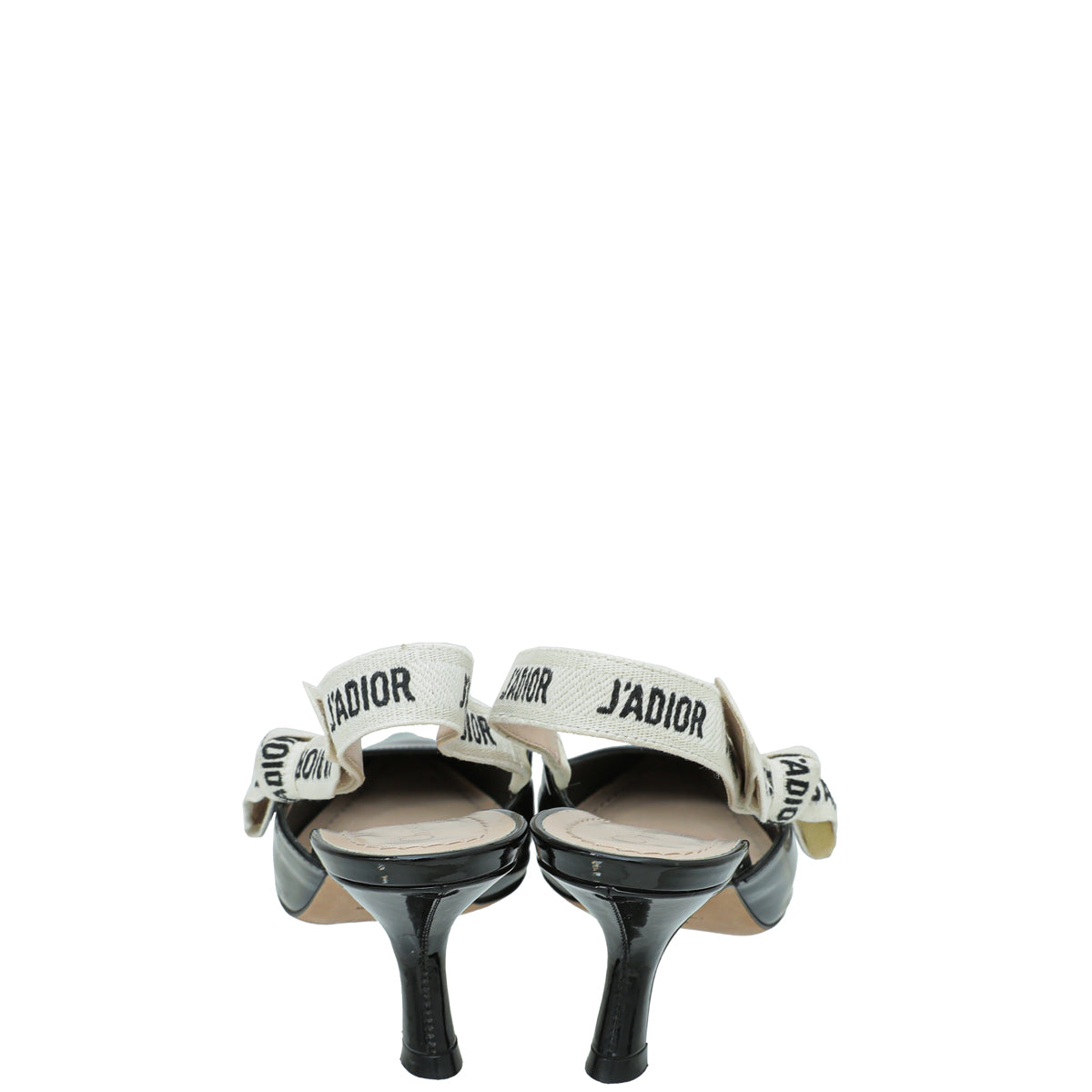 Christian Dior Black J'Adior Slingback Pumps 35