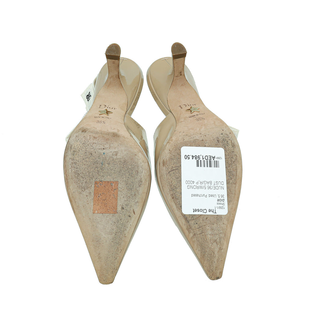 Christian Dior Nude J'adior Slingback 36.5