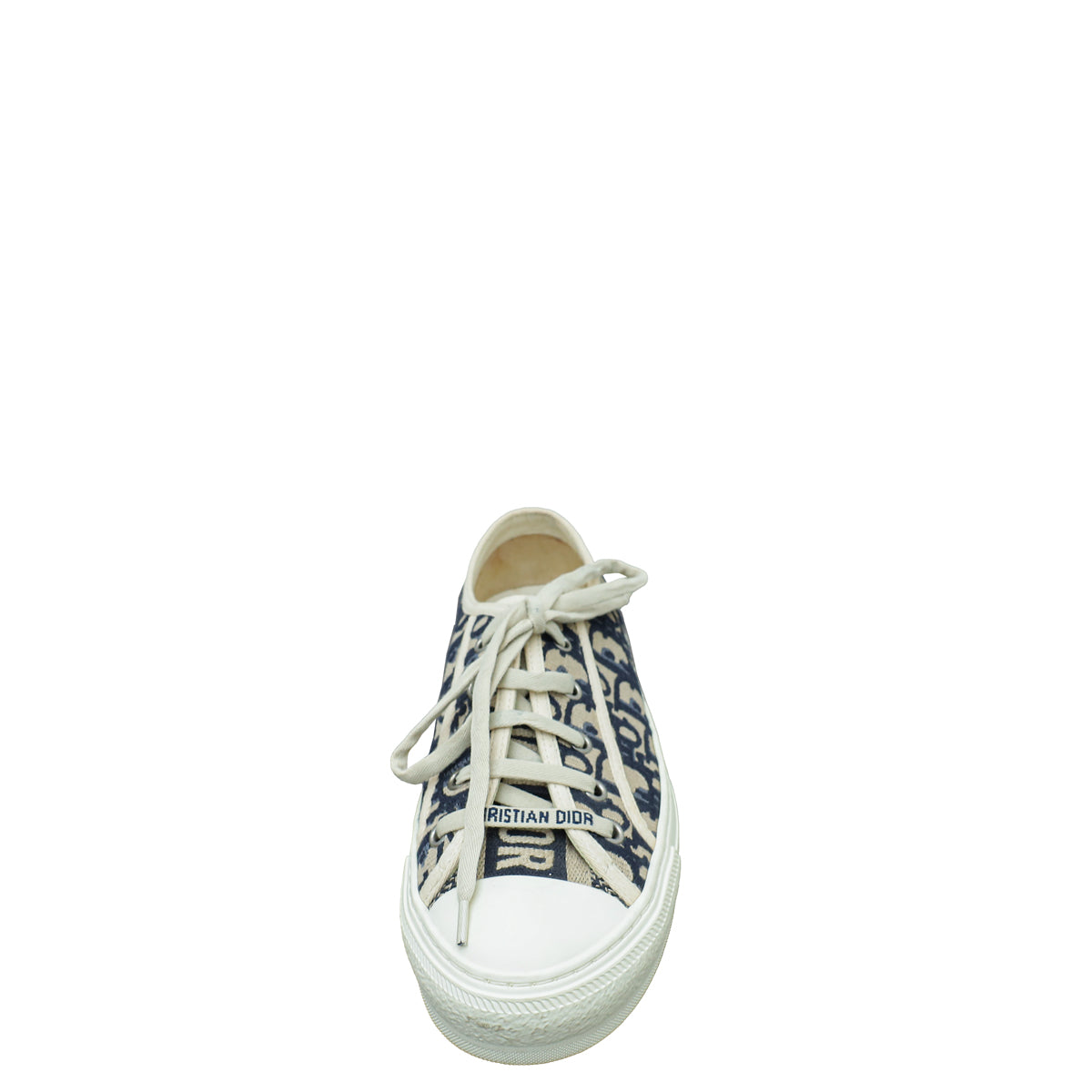 Christian Dior Blue Walk N' Dior Low Top Sneaker 36.5