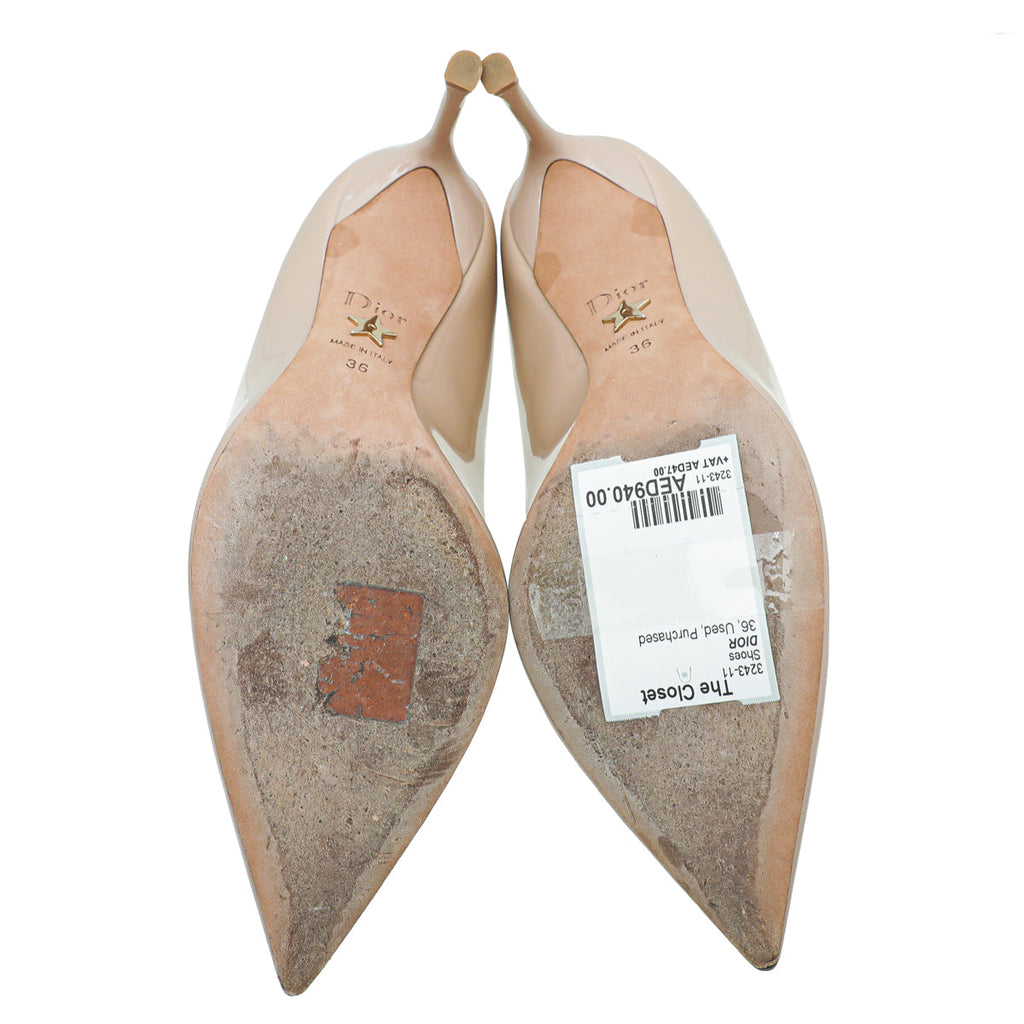 Christian Dior Nude Dioressence Pointed Pump 36