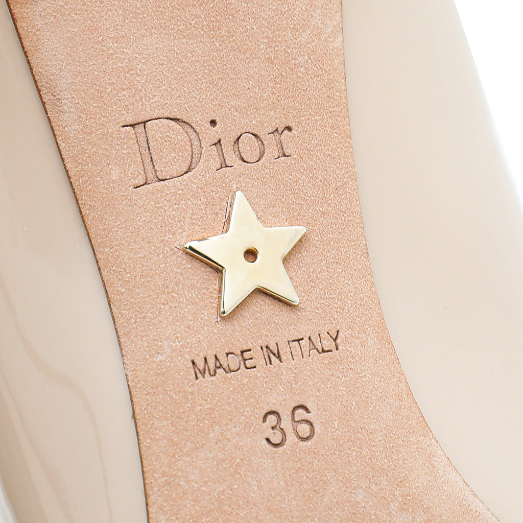 Christian Dior Nude Dioressence Pointed Pump 36