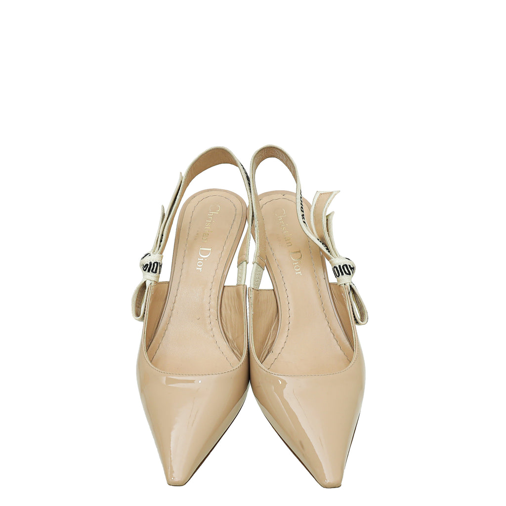 Christian Dior Nude J'adior Slingback Pump 36