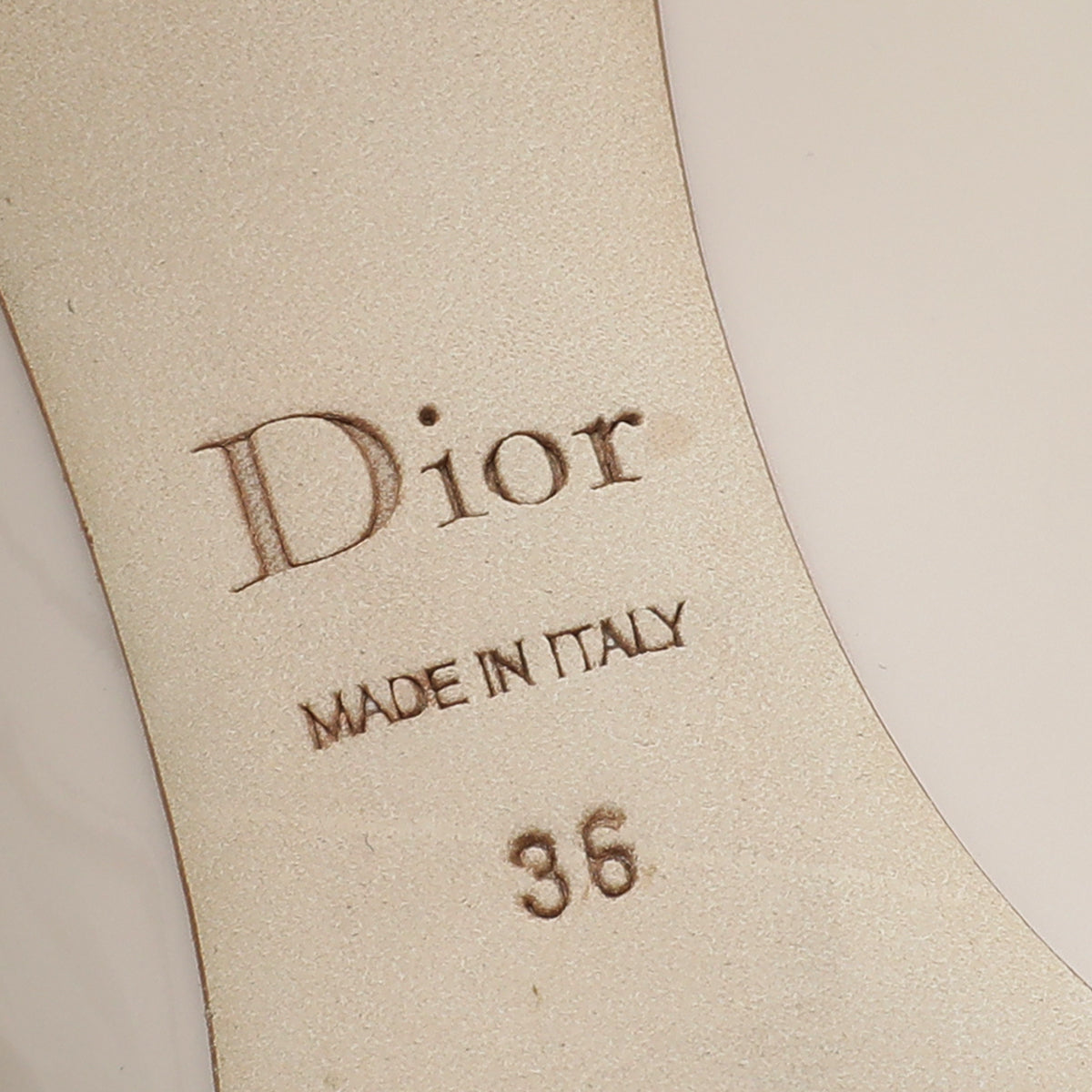 Christian Dior Light Pink Dioressence Pointed Pump 36