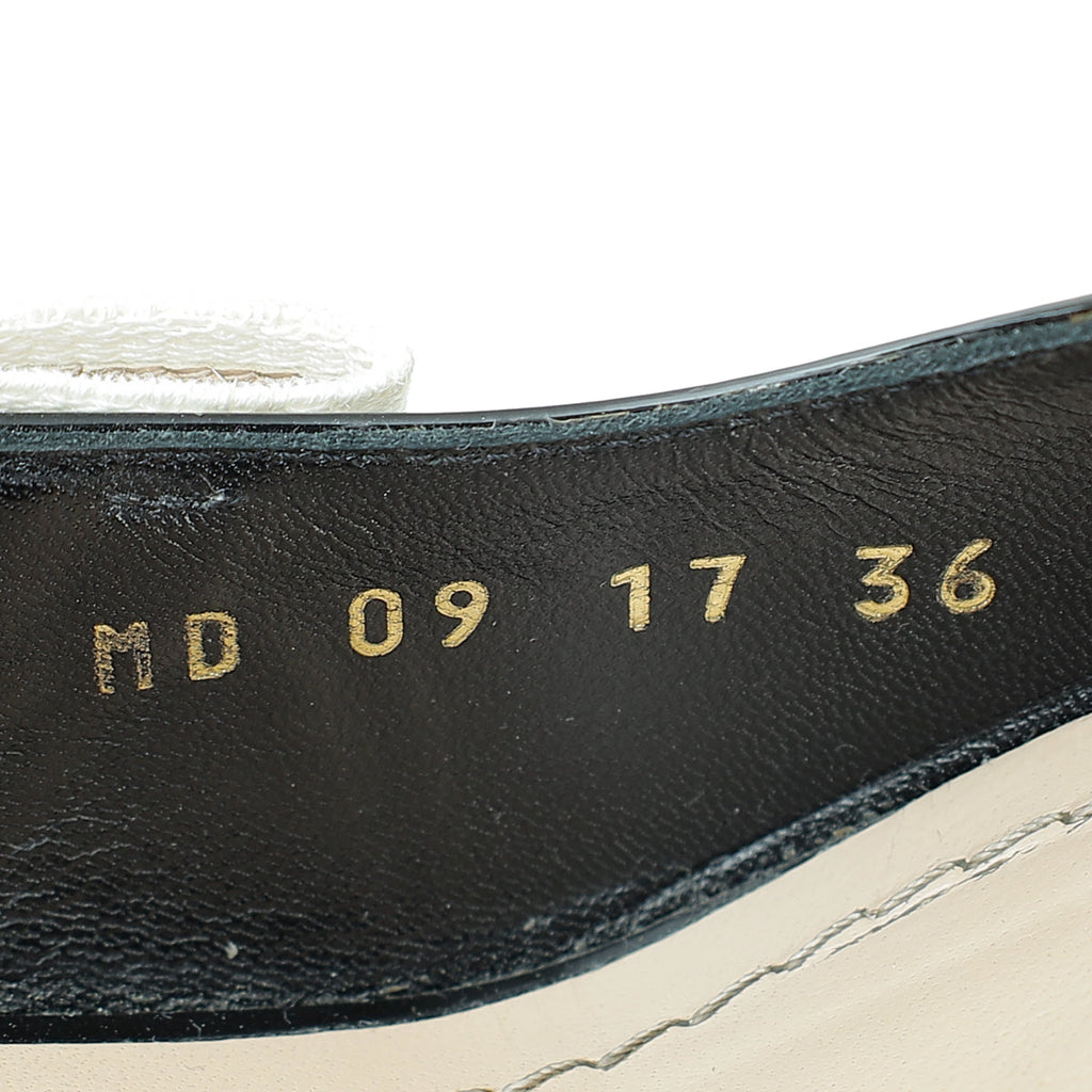 Christian Dior Black J'Adior Slingback Heels 36