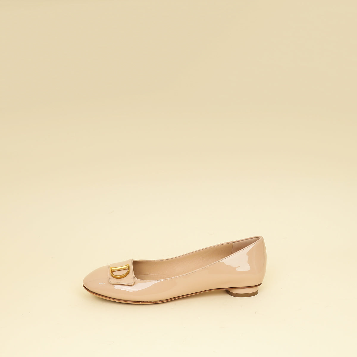 Christian Dior Nude C'est Dior Ballet Flats 36
