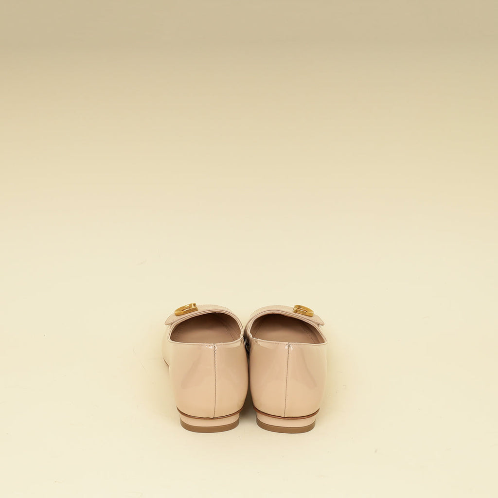 Christian Dior Nude C'est Dior Ballet Flats 36