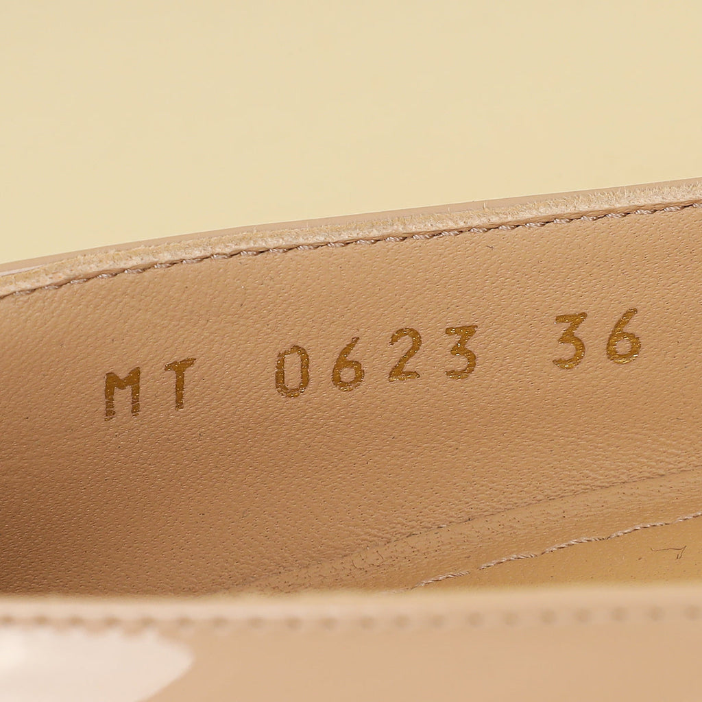 Christian Dior Nude C'est Dior Ballet Flats 36