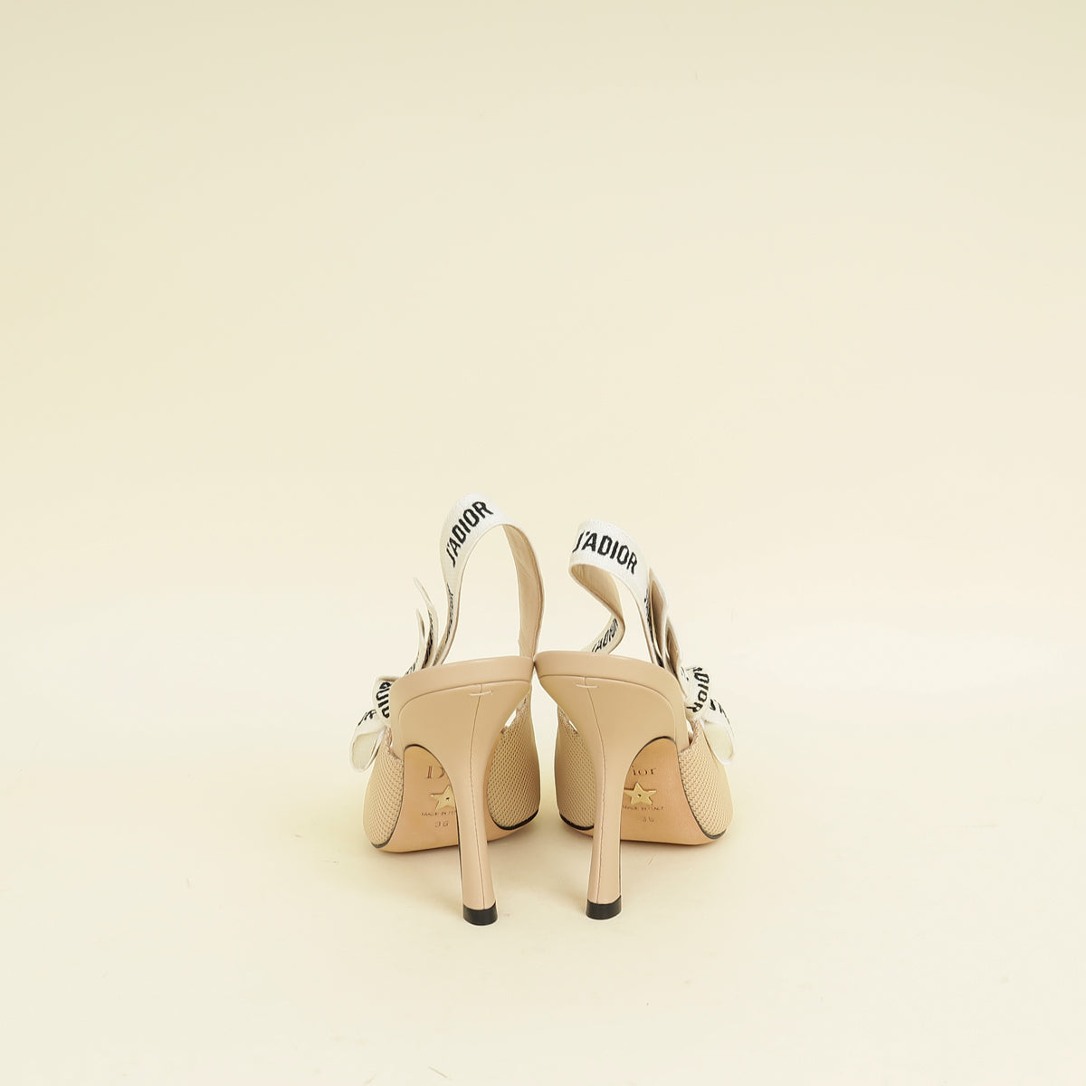 Christian Dior Bicolor J'Adior Slingback Pumps 36
