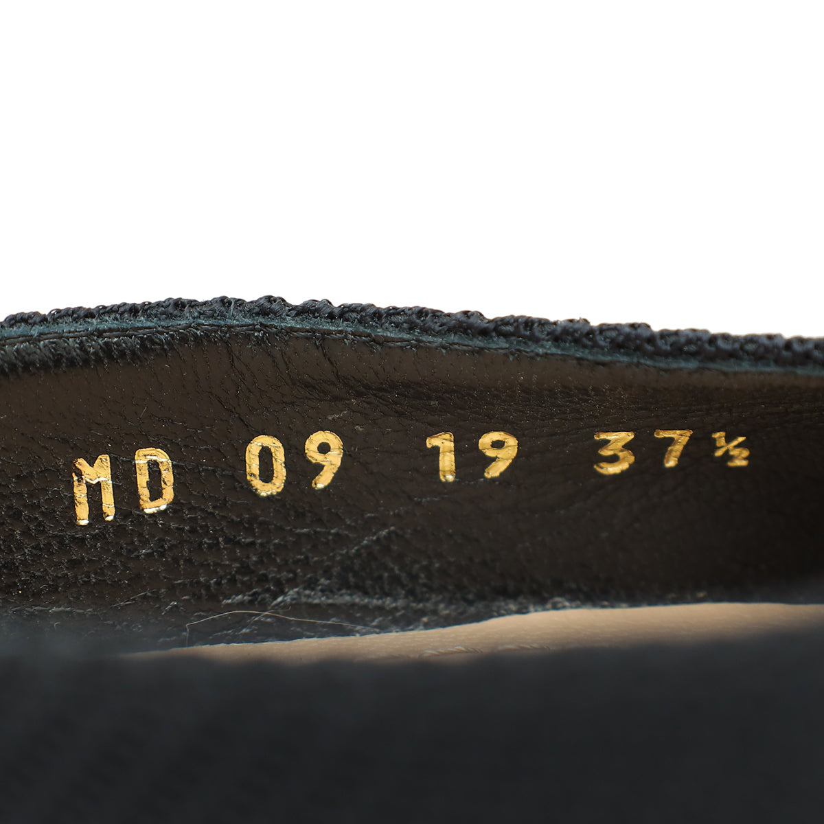 Christian Dior Black D-Dior Heeled Mule 37.5