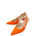 Christian Dior Orange J'Adior Technical Slingback Pump 37.5
