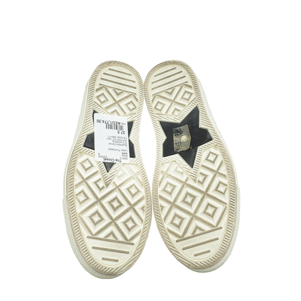 Christian Dior Bicolor Oblique Walk'N'Dior Sneaker 37.5