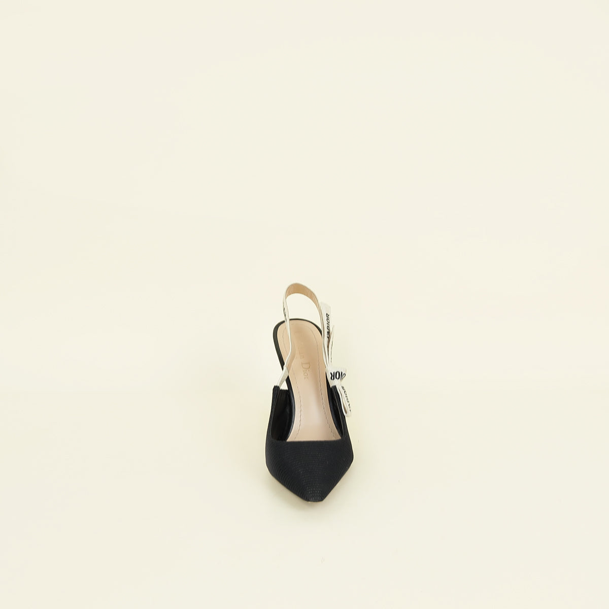 Christian Dior Black J'Adior Slingback Pump 37.5