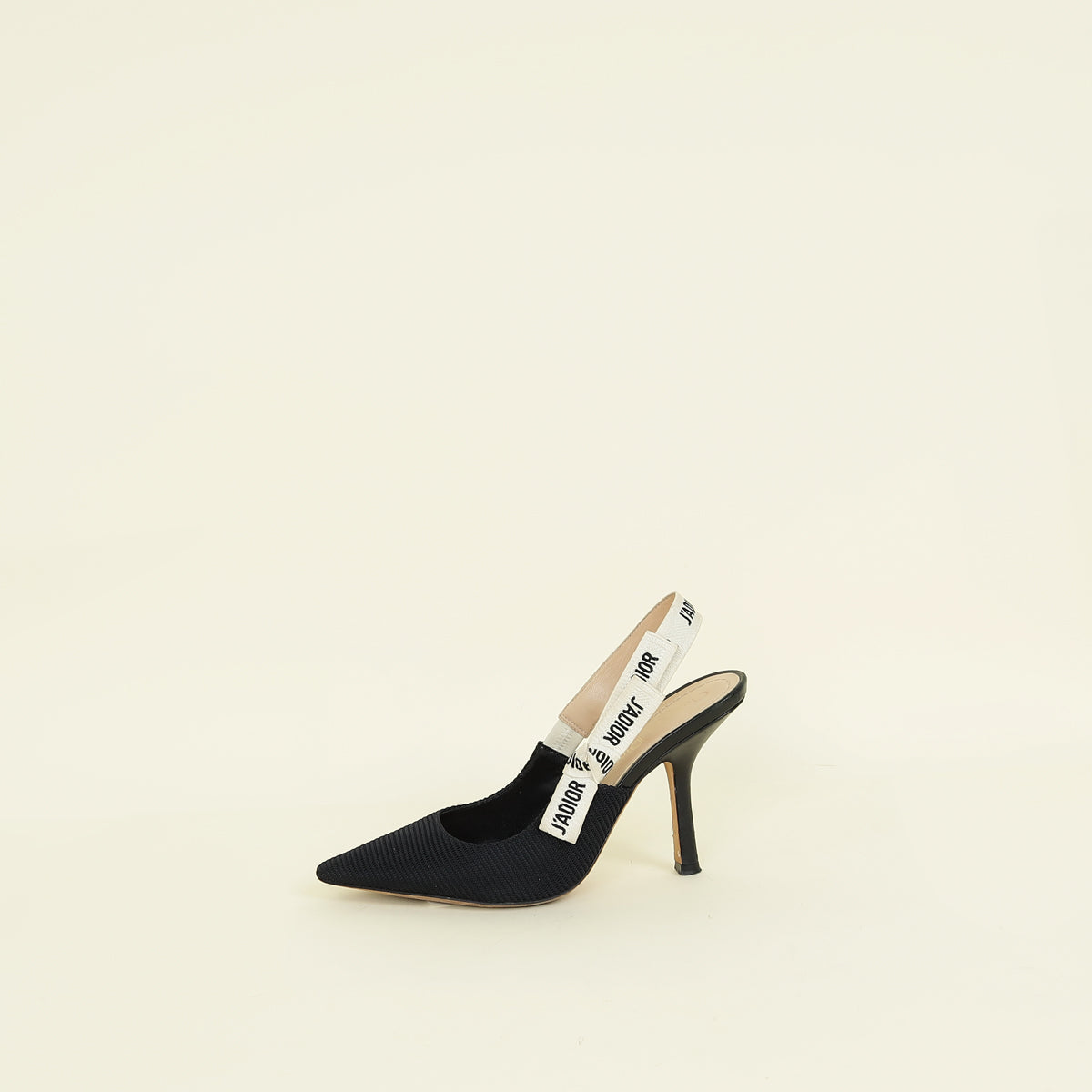 Christian Dior Black J'Adior Slingback Pump 37.5
