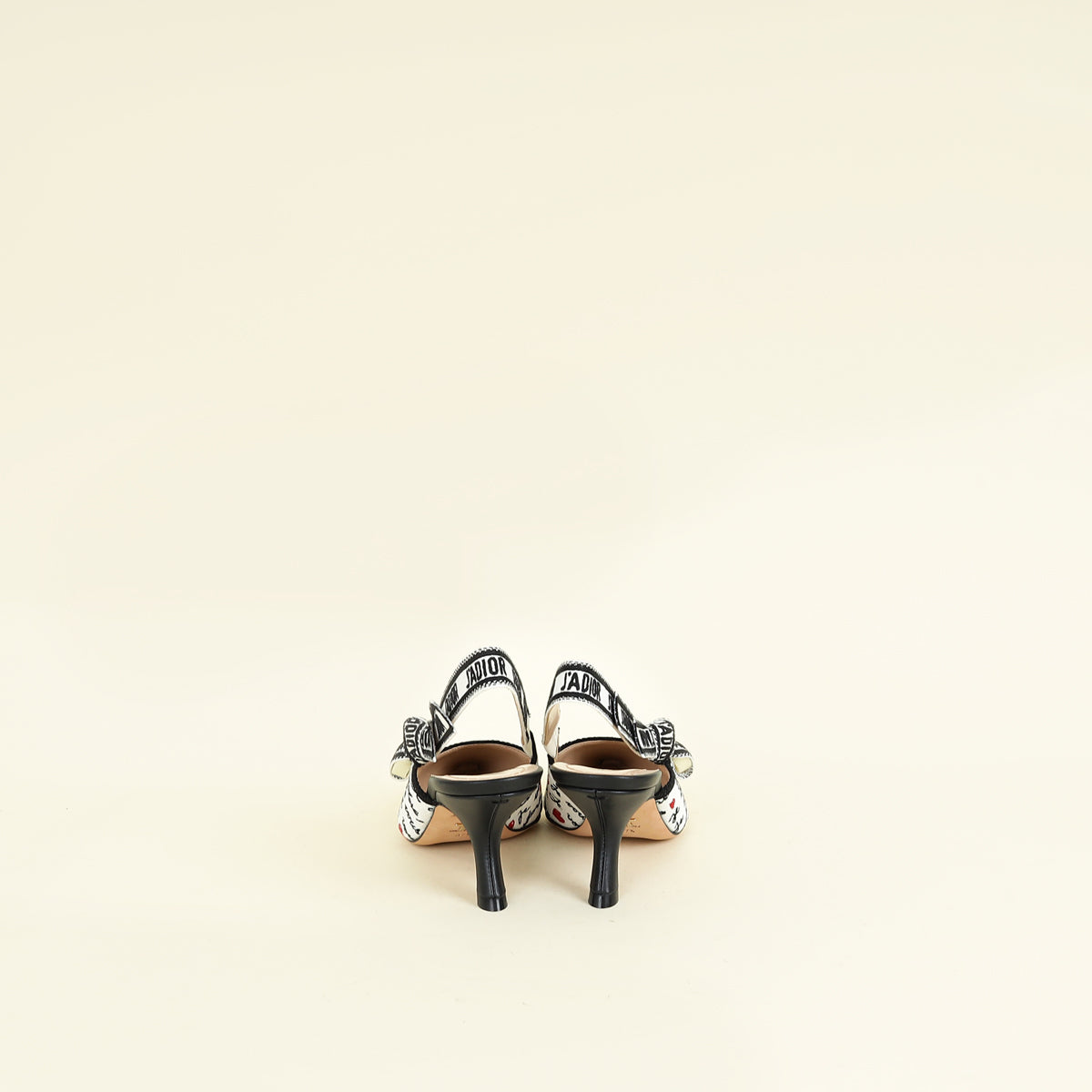 Christian Dior Bicolor Je Vous Adore J'adior Slingback Pump 37.5