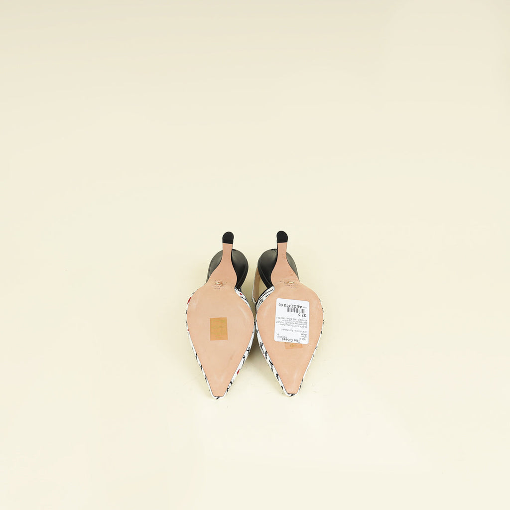 Christian Dior Bicolor Je Vous Adore J'adior Slingback Pump 37.5
