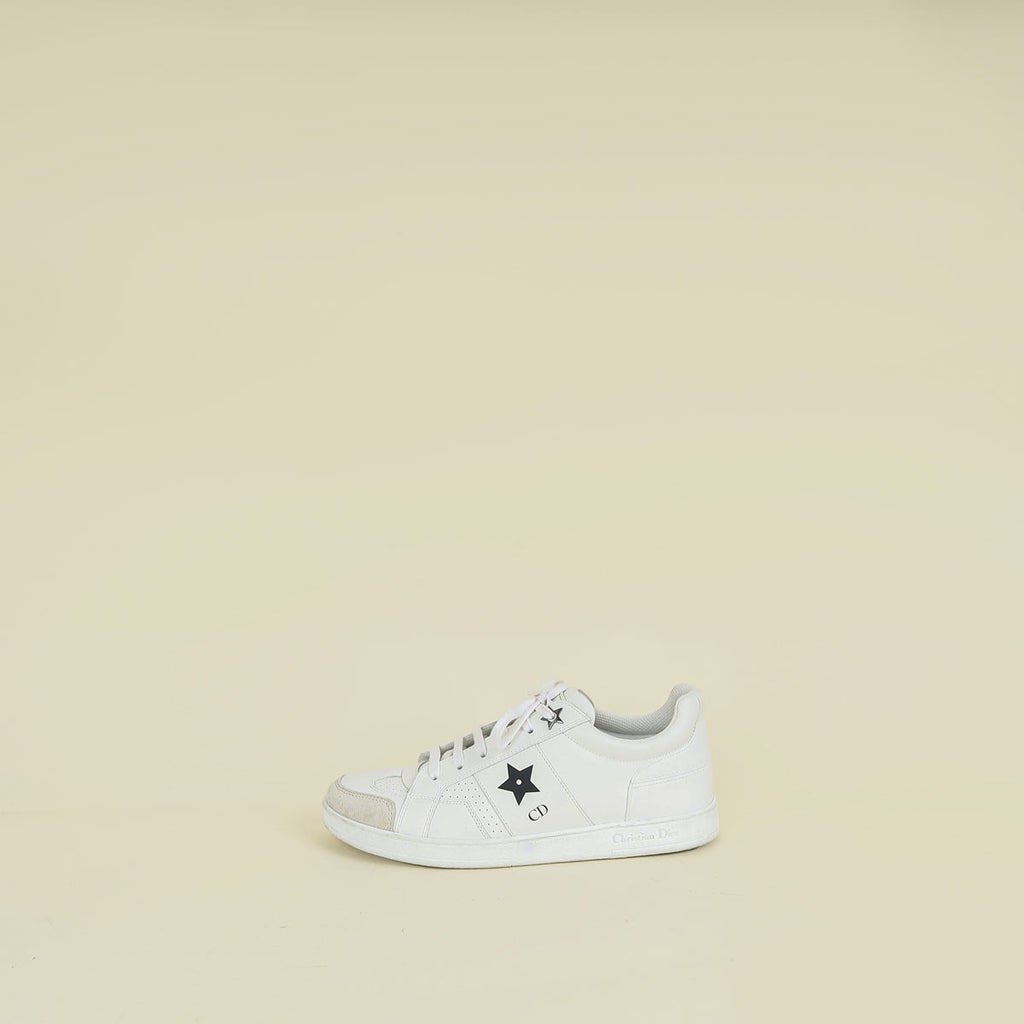 Christian Dior White Star Sneaker 37