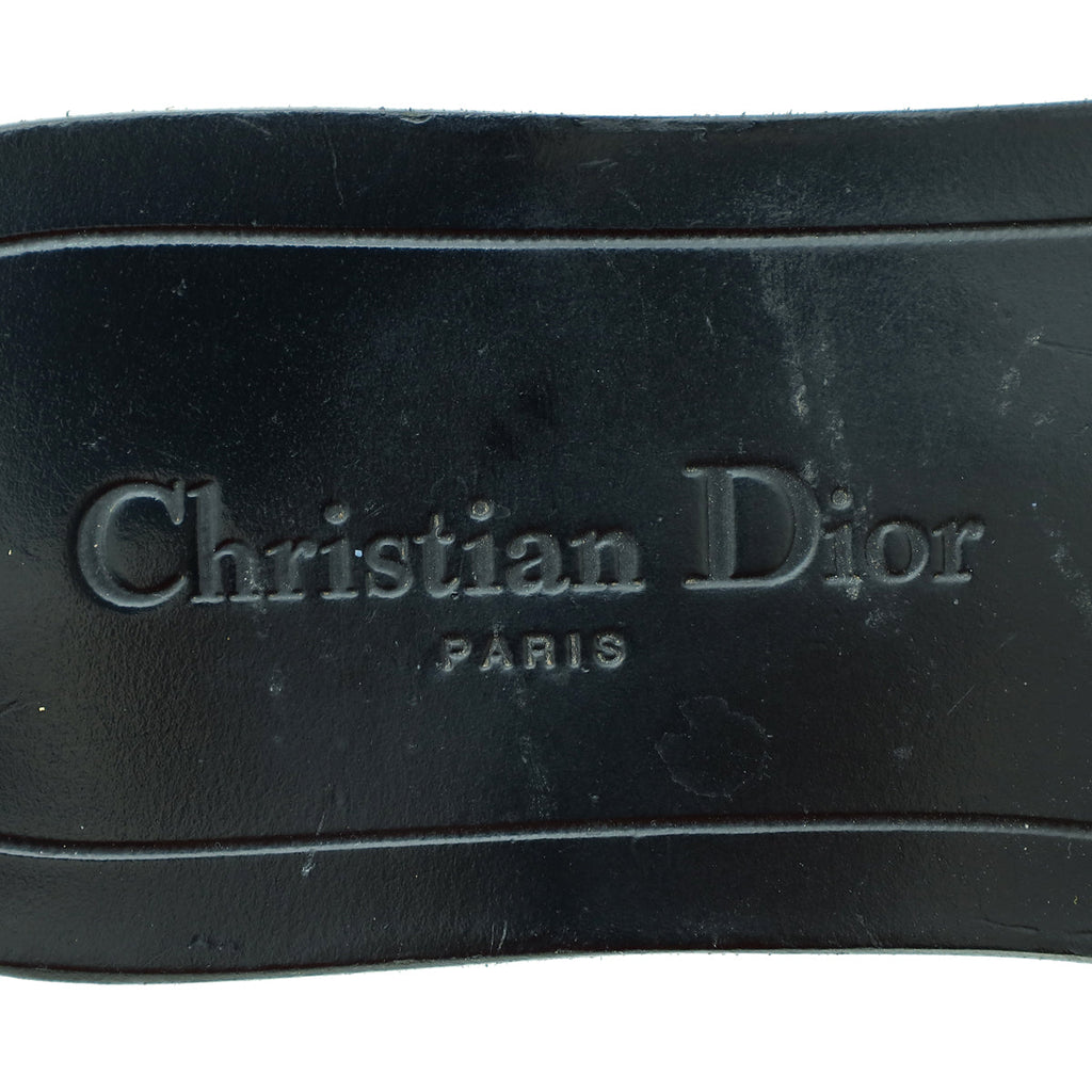 Christian Dior Black Dio(r)evolution Slide Sandal 37