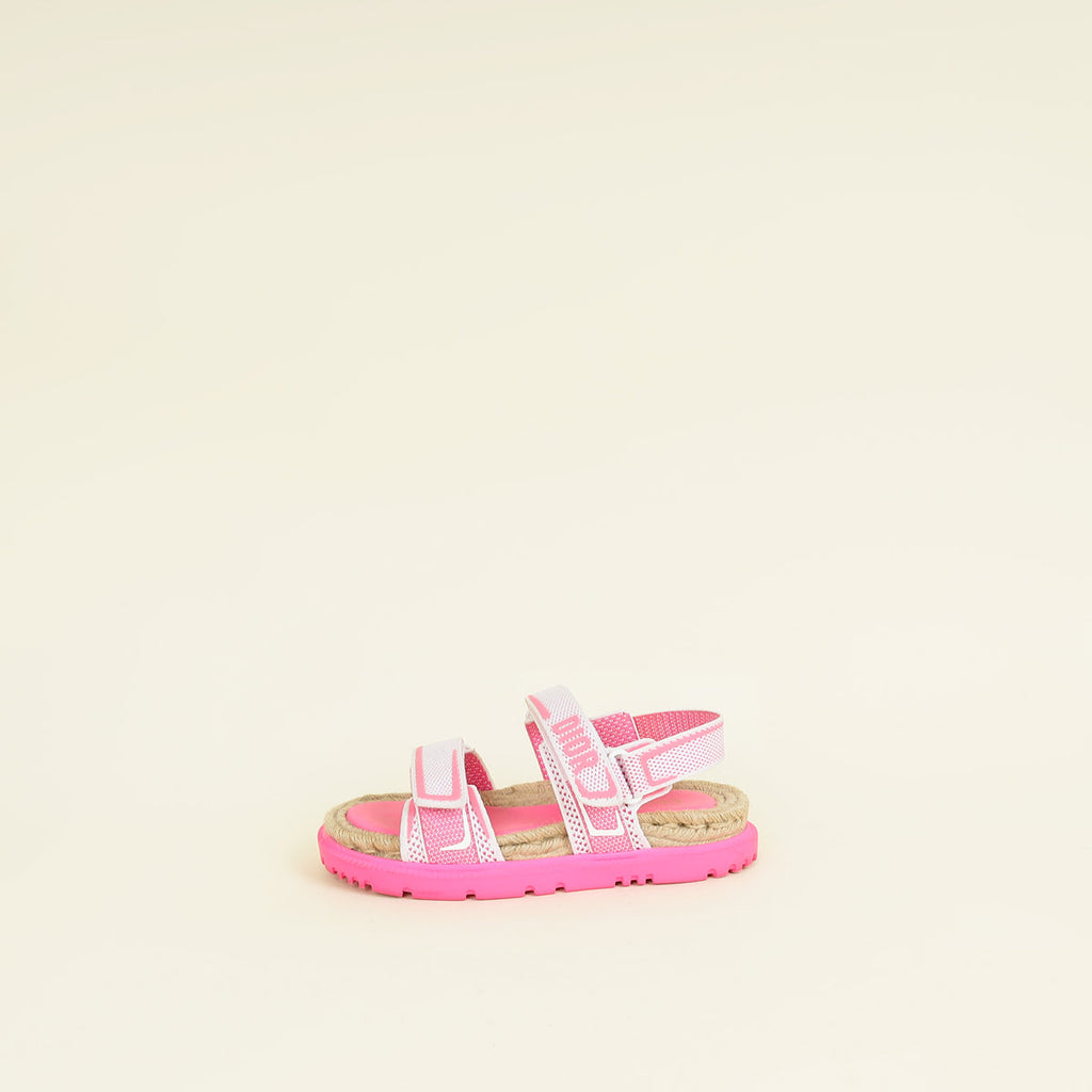 Christian Dior Bicolor Technical Mesh Rubber Dioract Sandals 37