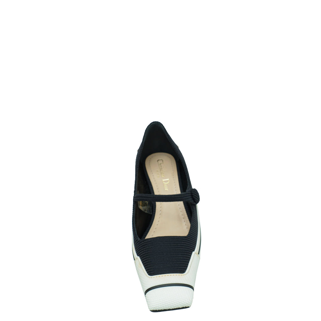 Christian Dior Bicolor Mot Mesh & Rubber Pump 37