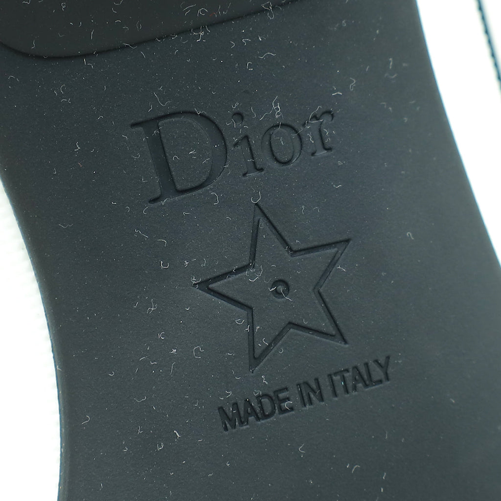 Christian Dior Bicolor Mot Mesh & Rubber Pump 37