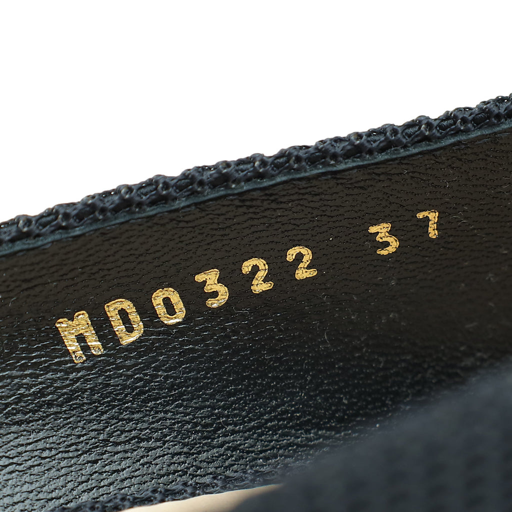 Christian Dior Bicolor Mot Mesh & Rubber Pump 37