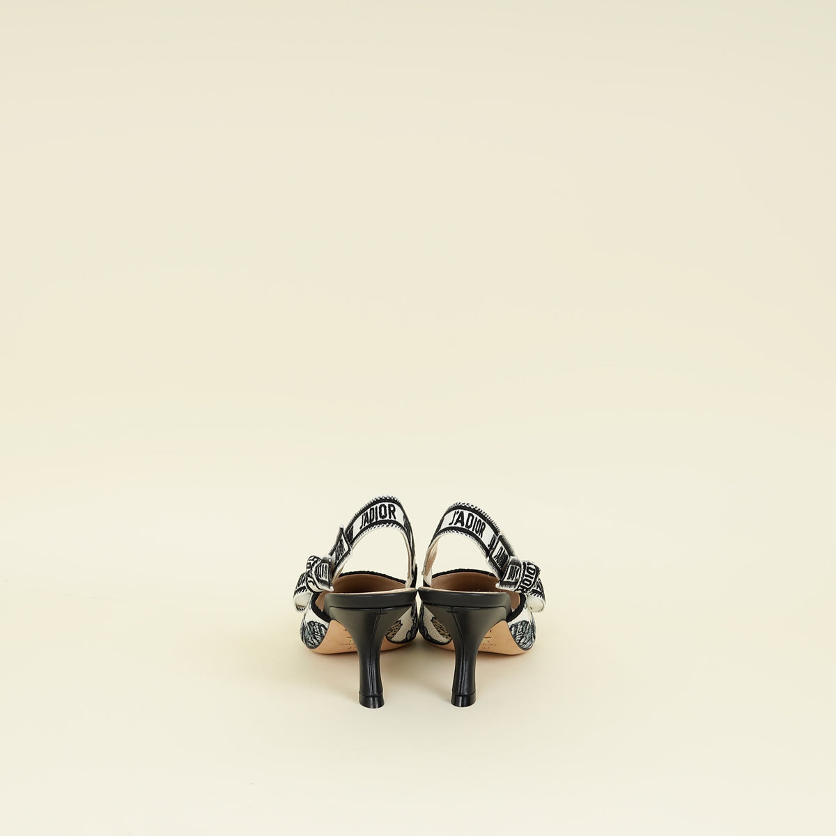 Christian Dior J'adior Butterfly Embroidered Flat Slingback 37