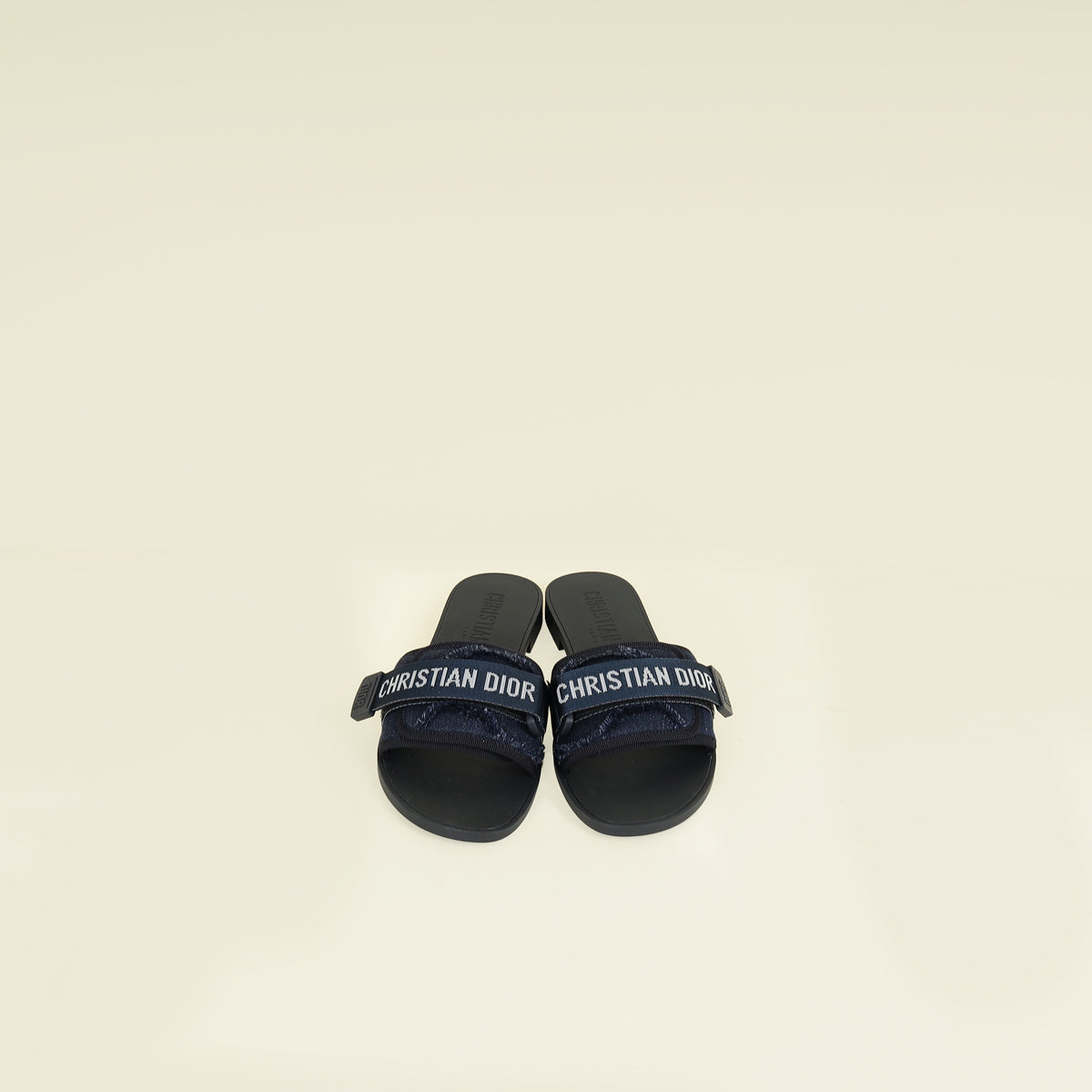 Christian Dior Deep Blue Dio(r)evolution Slide Sandal 37
